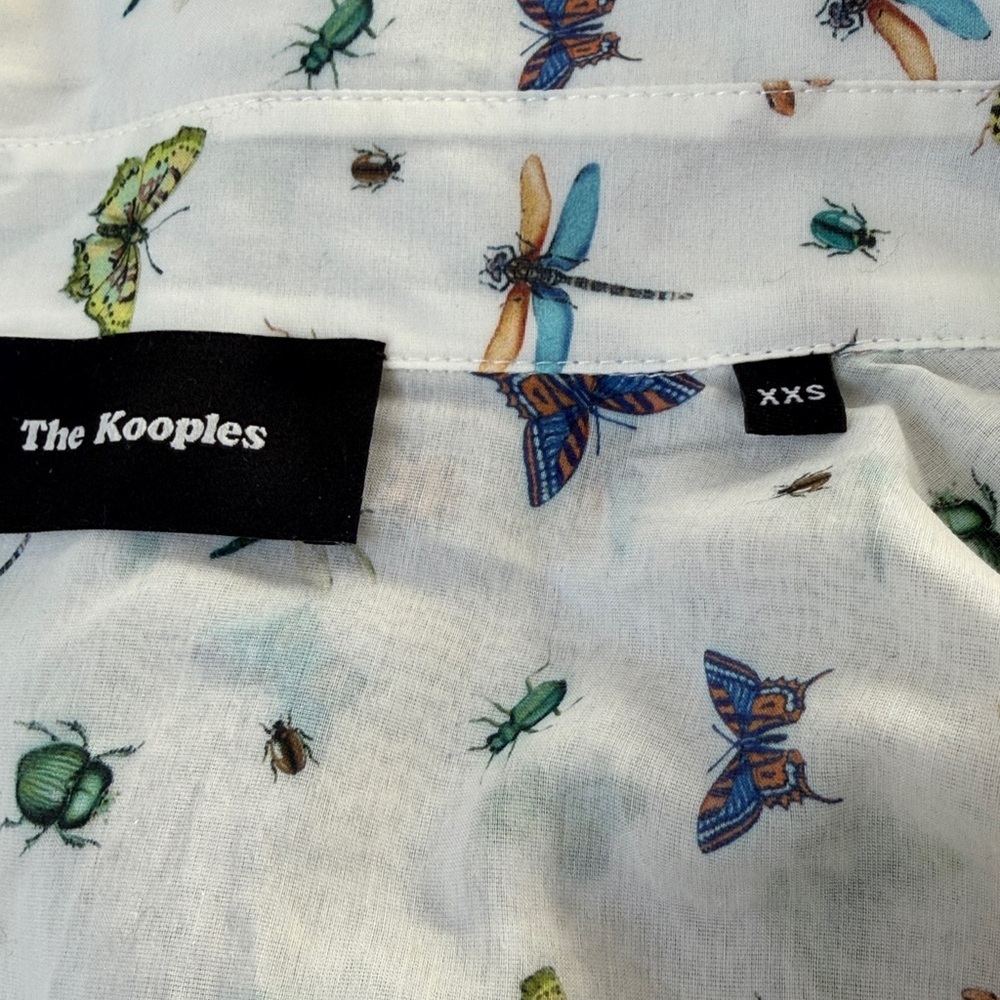 The Kooples Button Down Insect Shirt - Picture 6 of 7